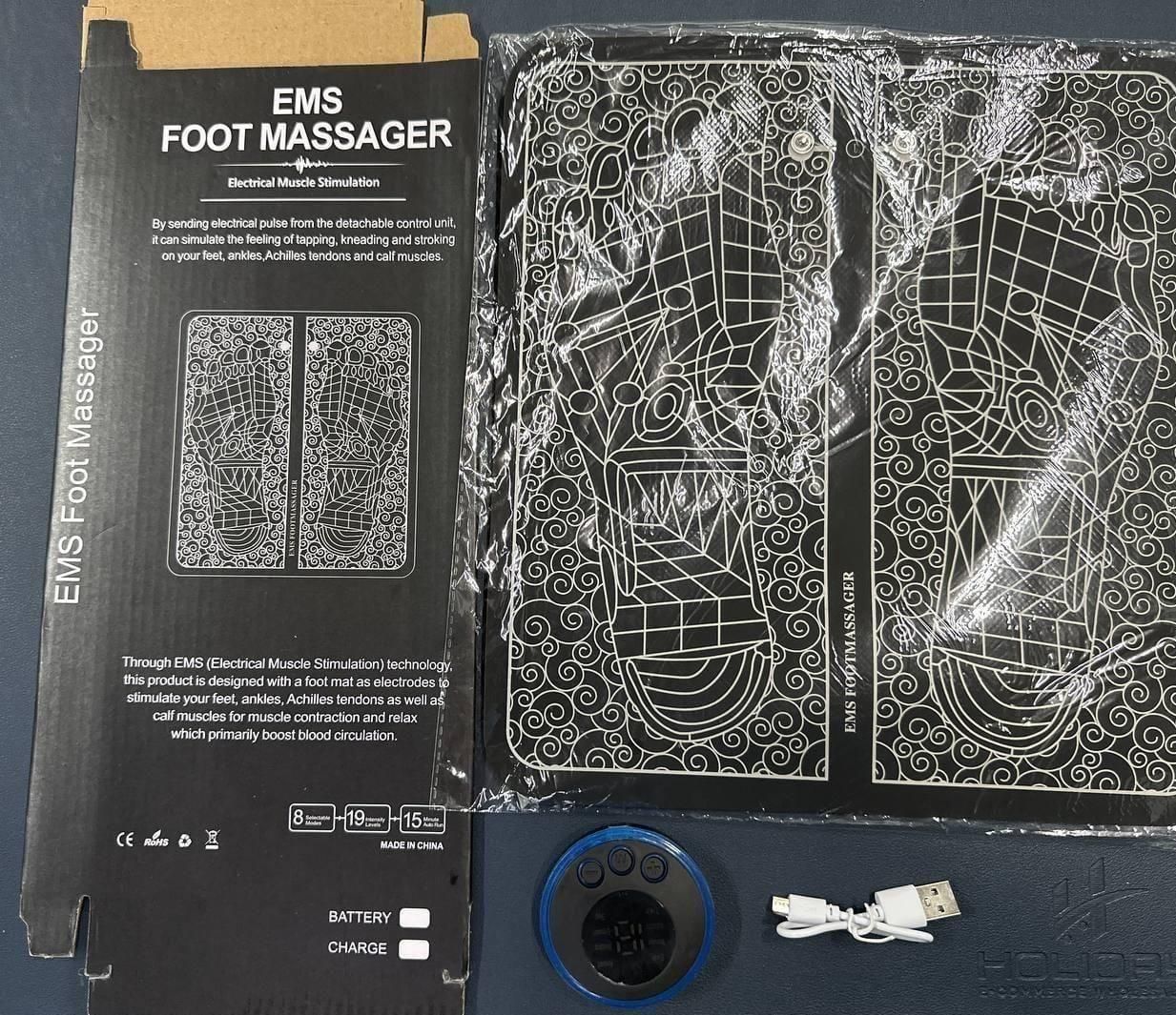 Foot Massager Mat with vibrator Machine