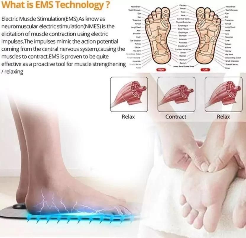 Foot Massager Mat with vibrator Machine