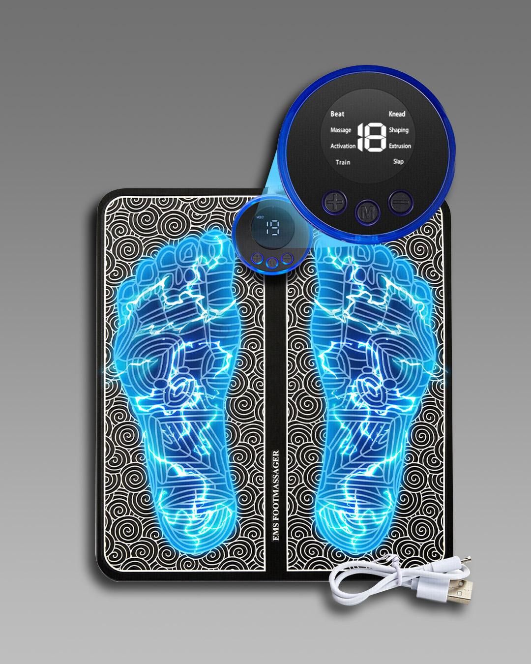 Foot Massager Mat with vibrator Machine