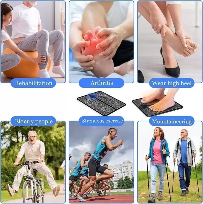 Foot Massager Mat with vibrator Machine